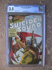 Brave and the Bold #38  CGC 3.5  Suicide Squad  Off-white to White pages picture