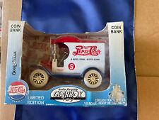 Pepsi Cola Limited Edition Coin Bank 1912 Ford Delivery Truck picture