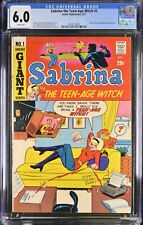 SABRINA THE TEEN-AGE WITCH #1 1971 CGC 6.0 WHITE PAGES ARCHIE 1ST SOLO SERIES picture
