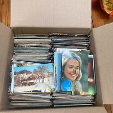 ~ LOT OF 1000+ ASSORTED VINTAGE POSTCARDS 95 % USA Cards picture