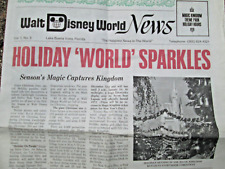 Walt Disney World News 1971 Vol. 1 No. 3 Issue Park Newspaper Vintage picture