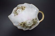 Porcelain Treasures TRINKET DISH Fine Porcelain Leaf by Betty Platnex picture