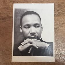 Vintage MLK Martin Luther King Jr. Postcard RPPC Black & White picture