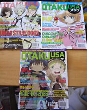 Otaku USA Magazine Otaku Magazines Lot of 3 from June 2017, June 2018, Oct. 2018 picture
