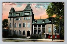 Somerville, MA-Massachusetts, St. Joseph's Girl's School c1909, Vintage Postcard picture