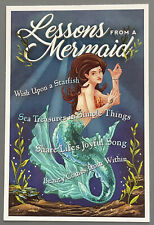 Mermaid - Lessons from a Mermaid - Lantern Press Postcard picture
