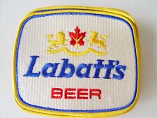 1 ONE Vintage Labattt’s Beer Sew-on  Patch New picture