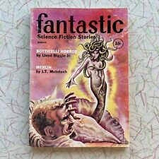 ✨Vintage Fantastic Science Fiction Stories Sci-Fi Paperback March 1960 Pinup picture