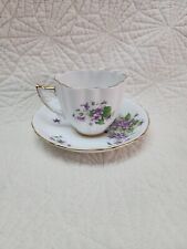 VTG Royal Victoria Tea Cup & Tuscan Plate Made In England Fine Bone China picture