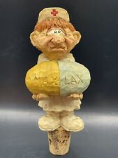 Spit N Whittle Bottle Stopper Nurse “Sue Pozitory” Occupation Collection picture