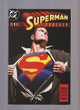 Superman Forever #1 (1998) NON Lenticular Variant NEWSSTAND VARIANT EPIC ROSS picture