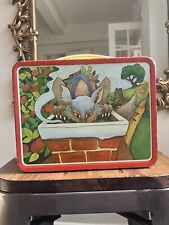 Vintage Metal Lunchbox  LITTLE RED RIDING HOOD from Ohio Art picture