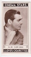 Vintage 1935 Richard Lloyd & Sons Movie Star Film Card CLARK GABLE picture