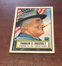 1954 Topps Scoops #1 Frankling D. Roosevelt picture