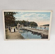 Vintage Postcard Of Ballston Lake Ballston New York. Postmarked 1919. picture