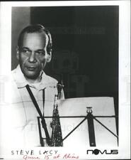 1991 Press Photo Steve Lacy saxophonist composer - dfpb24811 picture
