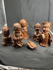 Vintage Arnel’s 1975 Ceramic Nativity Scene Wiseman￼ Hand Painted Christmas picture