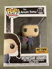 The Addams Family #816 Wednesday Addams Hot Topic Exclusive Funko Pop picture