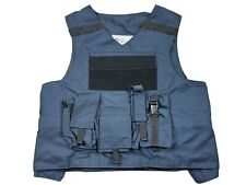 Tactical Plate Carrier Vest- Custom Armor Technologies- Blue XL picture