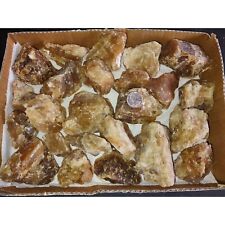 24 pieces of Calcite Natural Honey Crystal Healing flat of  9.5lbs picture