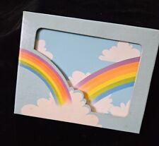 VTG 1980s Rainbow Note Cards Envelopes 12 picture