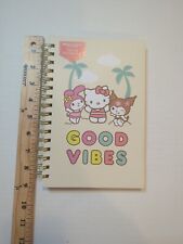 Sanrio Hello Kitty Blank Note Good Vibes Summer Fun 160 Pages 80 Sheets  Spiral picture