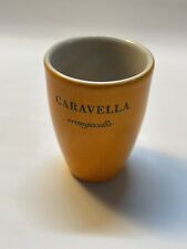 Caravella Limoncello Orangecello  Liqueur Double Shot Glass Ceramic Fast ship picture