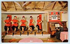 ABILENE, KS Kansas ~ Roadside CAN-CAN GIRLS at Alamo SALOON 1969 Postcard picture
