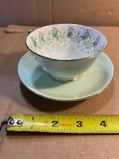 Paragon Mint Green Teacup and Saucer, Vintage English - Margot picture