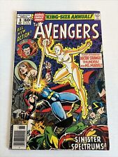 The Avengers Annual #8 Marvel (1978) King-Size Comic Book Very-Good– picture
