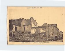 Postcard Current state of some homes, Great War, Saint Mihiel France picture