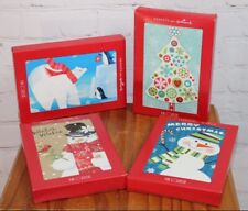 NEW ~ Seasons from Hallmark Christmas Boxed Cards (16) ~ Set of 2 ~ 4 Varities picture