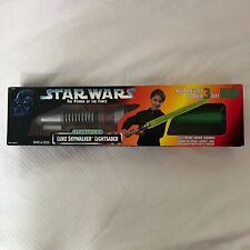 NEW 1995 Kenner Star Wars Electronic Luke Skywalker Lightsaber Power Of Force picture