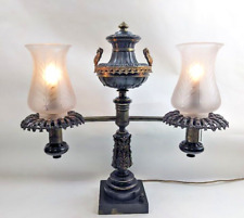 Antique Bronze Argand Lamp by Baldwin Gardiner New York 19th Century picture
