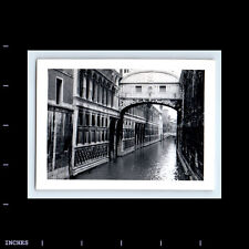 Vintage Photo VENICE ITALY CANAL 1954 LANDSCAPE ARCHITECTURE picture