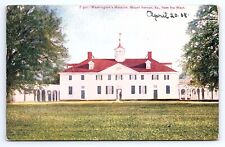Postcard Washington's Mansion, Mount Vernon Virginia VA c.1908 picture