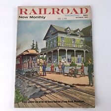 VTG Railroad Magazine October 1964 Trains Locomotives Rail Roads 60s Advertising picture