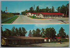 Mackinaw City State Park Michigan Parkside Motel c1964 Continental 4x6 Postcard picture