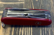 Victorinox Champion Plus 91mm Red SAK Multi-Tool New Style Magnifying Glass picture