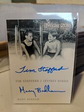 2020 Twilight Zone Archives Tim Stafford/ Mary Badham DA3 Dual Autograph Card picture