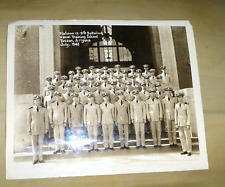 REAL PHOTO + PROGRAM NAVAL TRAINING SCHOOL UNIVERSITY OF ARIZONA w/NAMES 1943 picture
