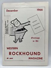 1966 DEC Western Rockhound Magazine MS Petrified Forest Gem Trails AZ Fulsom Man picture