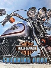 Harley Davidson “ Coloring Book”…. Lot Of 10 picture