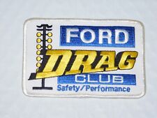 Large Ford Drag Club Service Parts Racing Dealer Uniform Patch New picture