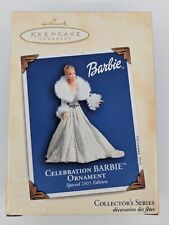 Hallmark Ornament Special 2003 Celebration Barbie Holiday Collector's Series picture