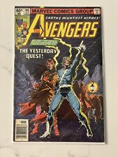 1979 The Avengers #185 Marvel Comics 1st Series Newsstand The Yesterday Quest picture