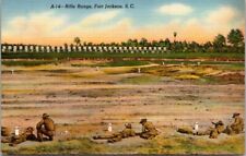 A-14 Rifle Range, Ft Jackson, SC: Postcard PC 104 picture