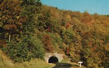 Postcard NC near Mt Pisgah Blue Ridge Parkway Pine Mountain Tunnel Old PC H9852 picture