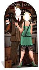 Roaring 1920s Speakeasy LIFESIZE CARDBOARD STAND-IN Cutout - Gangsters and Molls picture