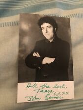 JOHN SESSIONS-  ACTOR AND COMEDIAN - HAND SIGNED PHOTO picture